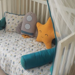 Space %100 Pamuk Müslin Montessori Uyku Seti