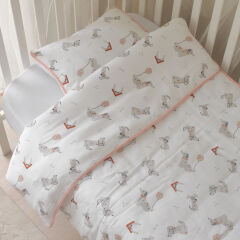 Puppy %100 Pamuk Müslin Bebek Nevresim Takımı