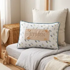 Space İsimli %100 Pamuk Müslin Bebek Yastığı
